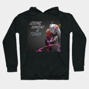 Sad anime design of losing someone kiana honkai impact 3rd Hoodie